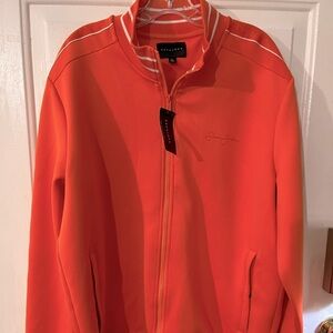 NWT Men’s Sean John Orange Jacket Size XL